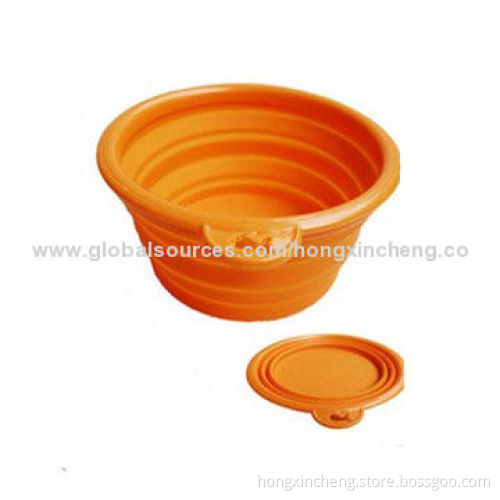 G Silicone Dog Bowl, Made in China Factory, Customized Sizes, Colors Available